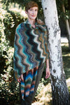 Vector Wild Fan Scarf(Wrap, Throw) Knit Kit