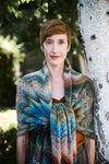 Vector Wild Fan Scarf(Wrap, Throw) Knit Kit