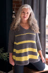 Maldives Striped A-Line Swing Pullover Pattern