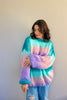 Rainbow Oversized Mohair Sweater pattern